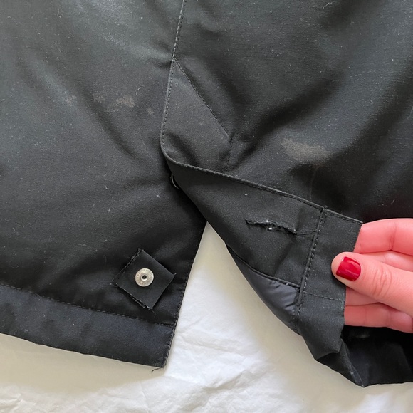 Black, Size Small, Canada Goose Victoria Parka With Hood - Picture 14 of 14